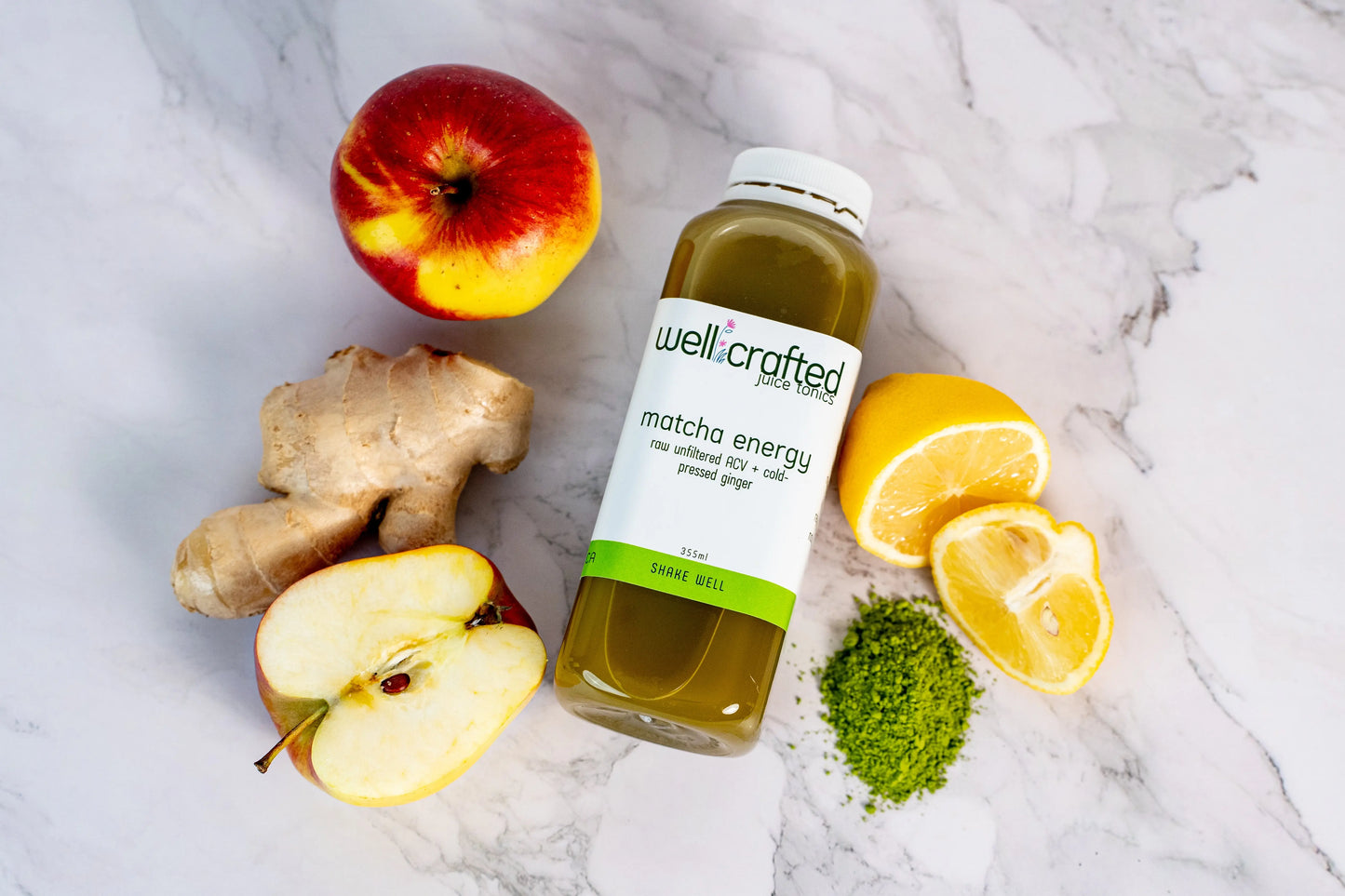 Matcha Energy ACV Juice Tonic well-crafted